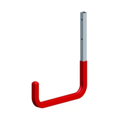 Āķis Sienai 250 metāla sarkans