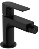 Hansgrohe bidet mixer Rebris S, with pop-up, matt black, HG72210670