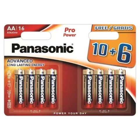BATERIJA PANASONIC AA PRO POWER 16gb/iep LR06,M15A,MN1500,MX1500,316