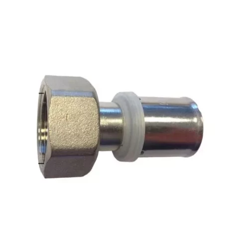 Presējama saskrūve D16x1/2" ar iekšējo vītni daudzslāņu caurulēm