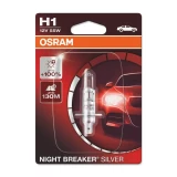 AUTO SPULDZE OSRAM 55W 12V  H1 Night breaker silver 1gb blister
