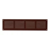 grille metal, 400x100mm, brown
