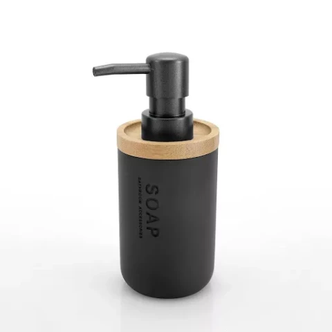 833-05 NATURE ziepju dozators melns DUSCHY