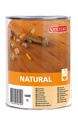 Synteko NATURAL 1L Šķīdinātājus nesaturoša eļļa grīdām