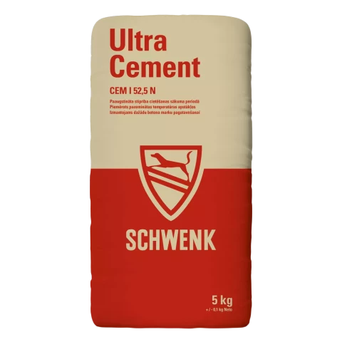 Sakret Ultra Cement CEM I  52,5 N  5kg Portland cement Gray CEM I