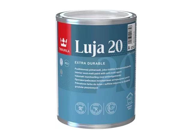 Tikkurila LUJA 20 A 0.9L semi-matt acrylate paint