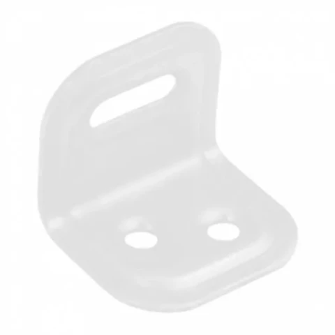 Leņķis mēbelēm 25x25x29mm, balts