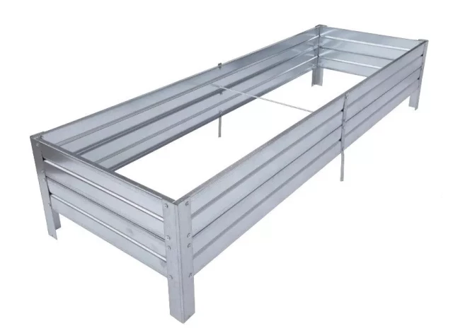 Saliekama metāla kaste 1900x900x200mm cinkota,paaugstināta dārza dobe KLASIKA GARDEN