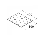 SAVIENOJUMU PLATE 400x100x2.0 mm