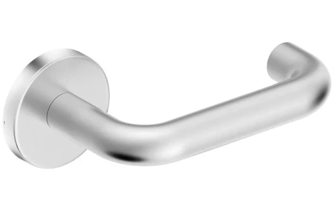 Durvju rokturis uz apaļas rozetes JOWISZ INOX