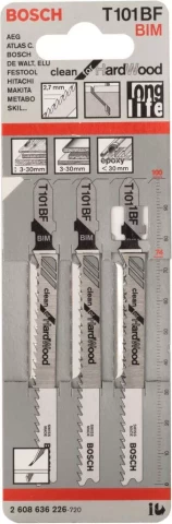 Figūrzāģis koks bimet.T 101 BF 3 gab/iep, BOSCH 2608636226