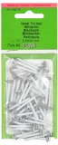 Essve Metal Tin Nails 2.5x30 white 40pcs. 522145