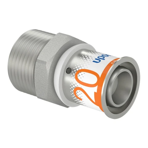 1070505 Uponor press coupling 20-3/4" male thread