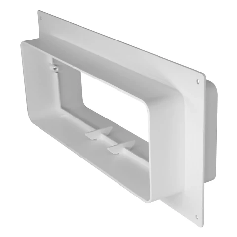 Фланец с плоским соединением, пластик, 220х90мм