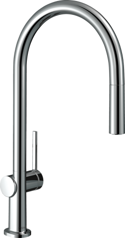 Hansgrohe Virtuves izlietnes maisītājs ar izvelkamu dušu Talis M54 210 1jet, hroms, HG72802000