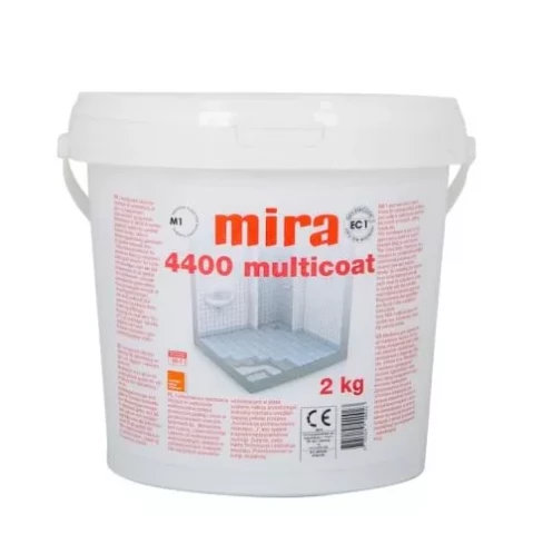 mira 4400 MULTICOAT 2kg Flexible waterproofing for wet rooms (ETAG 022)