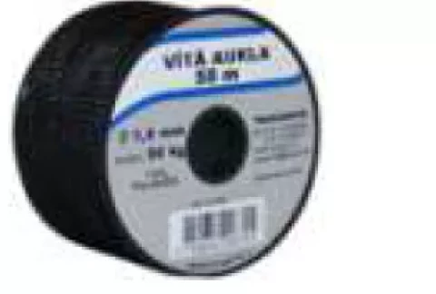 Virve vīta D2.0mm/50m melna