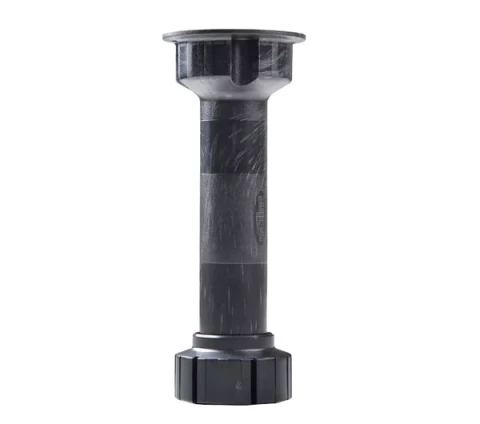 Mēbeļu cokolkāja Scilm H-100-115mm 300kg melna