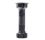 Цокольная ножка Scilm H-100-115mm 300kg чёрная