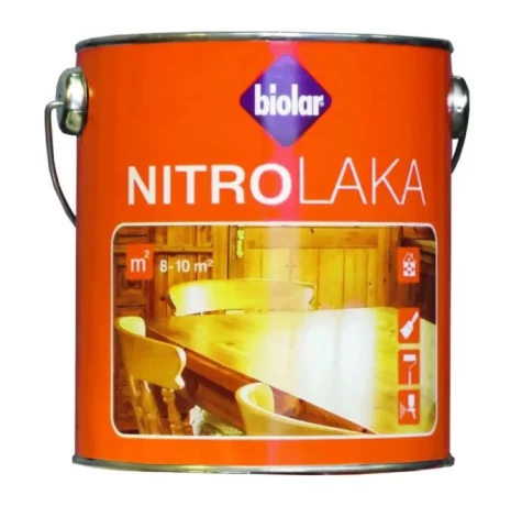 Biolar Sintan-NC 2.7L spīdīga ātri žūstoša laka koka virsmām
