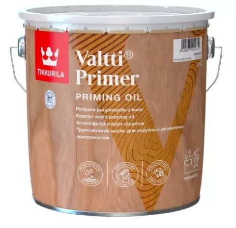 Tikkurila VALTTI PRIMER 2.7L 	 Бесцветный грунтовочный состав