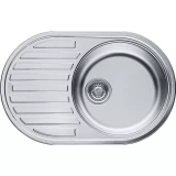 Met.Izlietne PML611,77x50cm  auduma strukt, 3.1/3 izpl.  101.0009.497