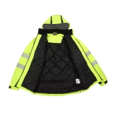 Ziemas softshell jaka Hi-Vis dzeltena PESSO Calgary CL2, IZM 2XL