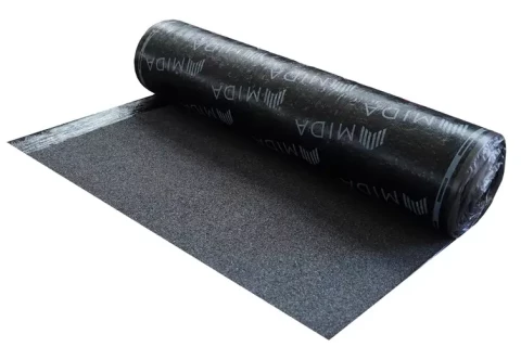 Low-melting roofing felt MIDA BIPOL Standart EKP 4.5KG 10m2 top layer