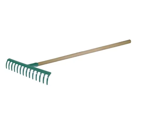 Grābeklis metāla 10Z ar koka kātu 1.3m