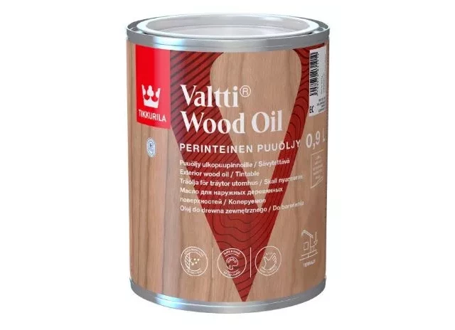 Tikkurila VALTTI-PUUOLJY 0.9L Органоразбавляемое масло для наружного применения
