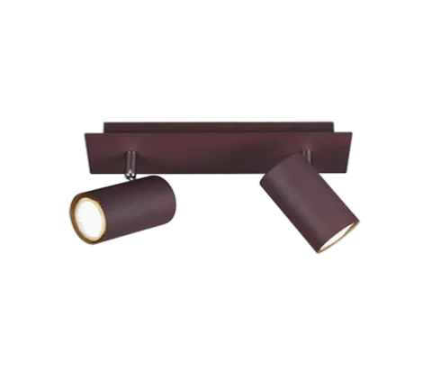 Wall Light TRIO Marley spot 2XGU10 max35W rusty 802400224