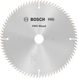 Stacionārā ripzāģa griešanas disks kokam PRO Wood 254x30x2.5mm T80 BOSCH 2608640437