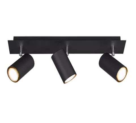 Wall Light TRIO Marley spot 3XGU10 max35W black 802400332