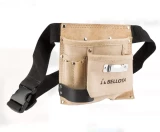 Leather tool belt with 3 pockets BELLOTA PC3BOL