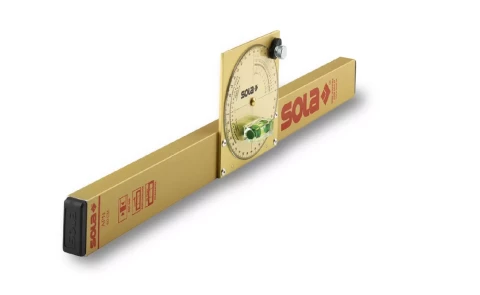 Инклинометр, спиртовой уровень SOLA APN 60 T, алюминиевый корпус, 01480701