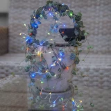 LED nano wire with solar cells Star Trading Dew Drop 5M 50LED IP44