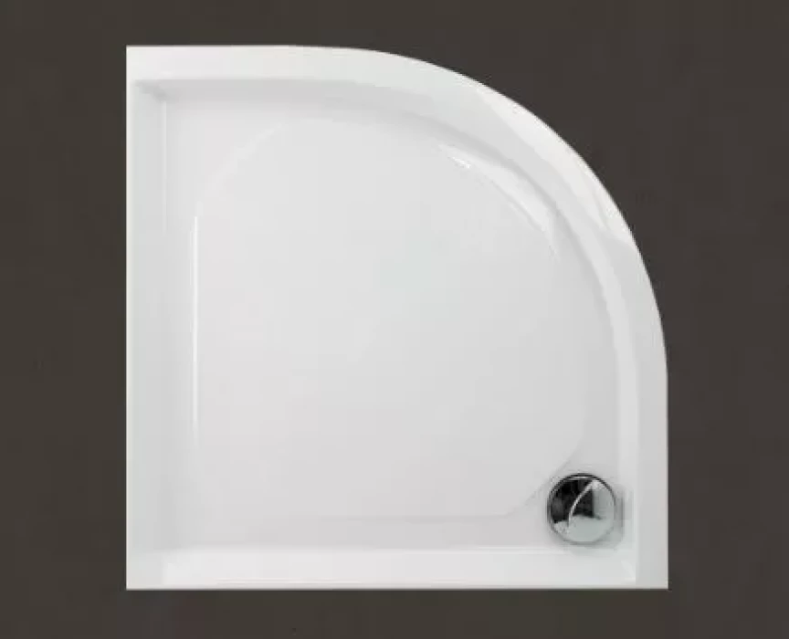 PAA dušas paliktnis CLASSIC RO 800x800 mm, balts,H=165mm