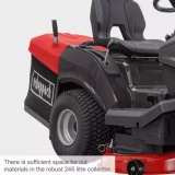Zāles pļāvējs traktors TMR452-98H-RD 9.2kW 98cm ar savācējkasti Scheppach