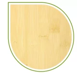 Bamboo two-layer parquet with a spun 1-stripe Supreme lacquer. 970x95x10mm (3.317m2)