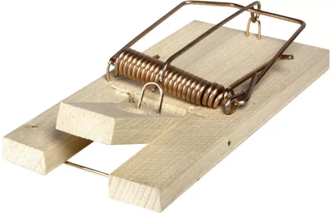 Žurku lamatas, koka, klasiskās