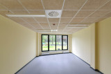 Acoustic ceiling board CEWOOD (fibrolite) in natural tone T24 595x595x15