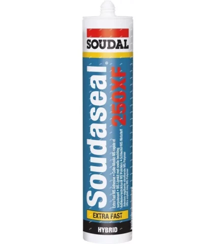 Soudal SOUDASEAL 250 XF black 290ml Adhesive-sealant, black