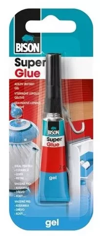 Bison SUPER GLUE GEL 2g КЛЕЙ-ГЕЛЬ СЕКУНДНЫЙ