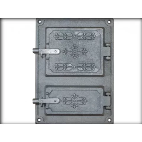 JUGNE-L čuguna plīts durvis  370x270 mm A-32