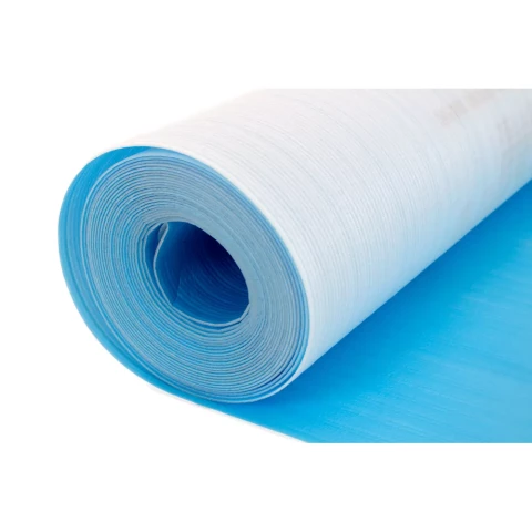 Apakšklājs porolons 2.3mm gofrēts ar plēvi 1.2x25m /30m2/