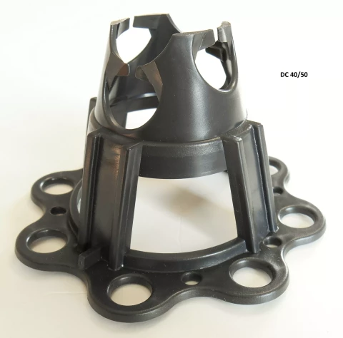 Plastic spacer DC 40/50mm for soft base, 100 pcs/pack