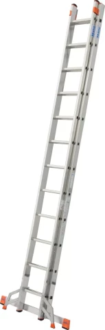 Kāpnes 2x12 S pakāpieni izbīdāmas h= 6.05m KRAUSE Monto fabilo