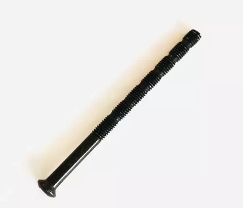 Door handle screw M5x120 black