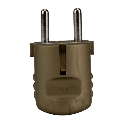 Kontaktdakša ar zemi 16A 250V  zelta