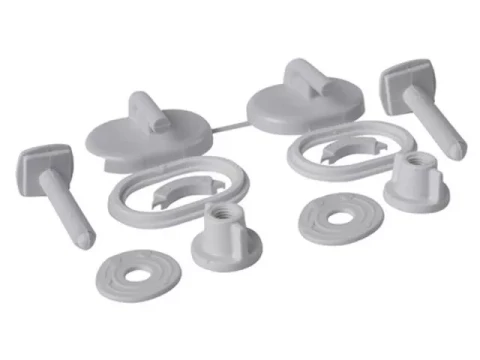WC vāka stiprinājumi, plastmasas (MERIDA,DELFI), K99-0004